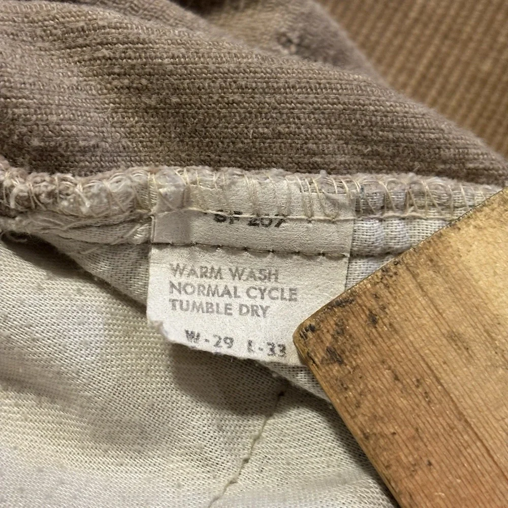 VTG 1978 Levi's 646 Corduroy Pants *28x32 Bell Bottom Flare White Tab Faded 70s
